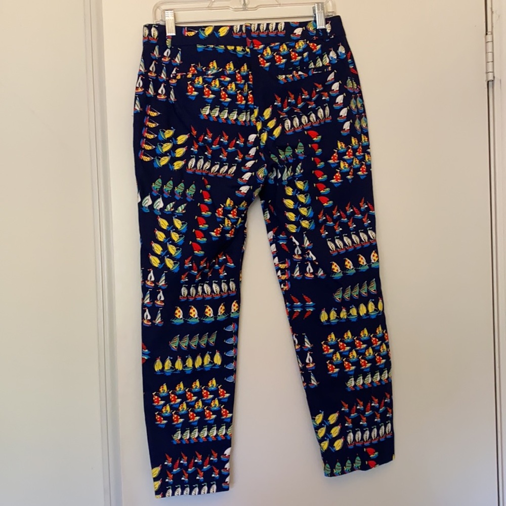 J. Crew Collection Ratti Sailboat Print Pants - Picture 5 of 7